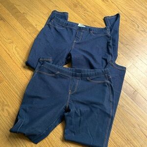 2 EUC JEAN LEGGINGS | Stretch Jean Leggings